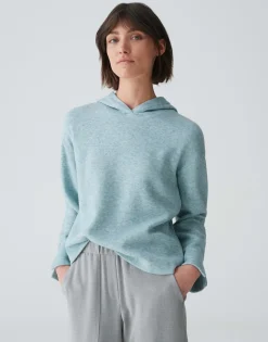Hoodie Genulo Blauw Online Bestellen*OPUS Cheap