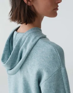 Hoodie Genulo Blauw Online Bestellen*OPUS Cheap