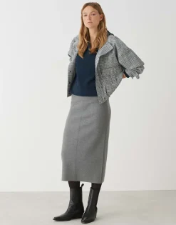 Hoodie Gerwa Blauw Online Bestellen*OPUS Fashion