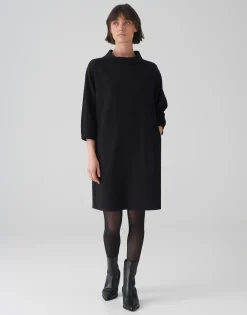 Jersey Jurk Wabyna Zwart Online Bestellen*OPUS Sale