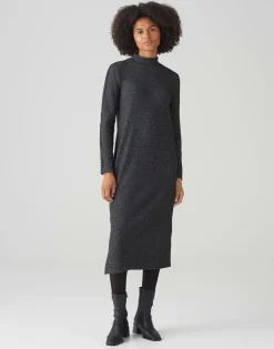 Jersey Jurk Wandra Zwart Online Bestellen*OPUS Clearance