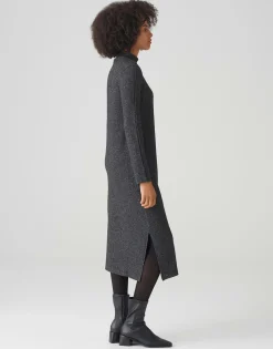 Jersey Jurk Wandra Zwart Online Bestellen*OPUS Clearance