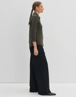 Jerseyshirt Kelly Solid Groen Online Bestellen*OPUS Flash Sale