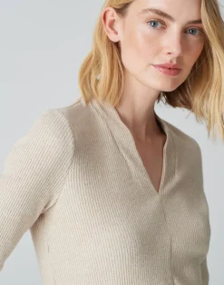Jerseyshirt Somoko Beige Online Bestellen*OPUS Fashion