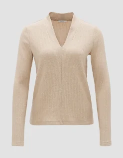 Jerseyshirt Somoko Beige Online Bestellen*OPUS Fashion
