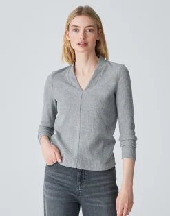 Jerseyshirt Somoko Grijs Online Bestellen*OPUS Best Sale