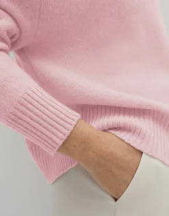 Kasjmier Trui Tija Roze Online Bestellen*OPUS Outlet