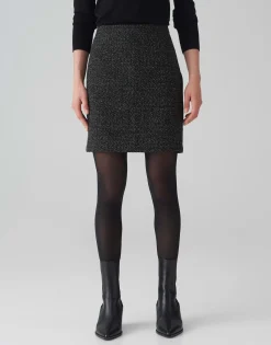 Kokerrok Ravenna Spotted Zwart Online Bestellen*OPUS Hot