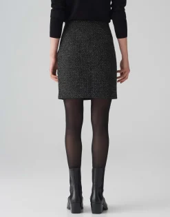 Kokerrok Ravenna Spotted Zwart Online Bestellen*OPUS Hot