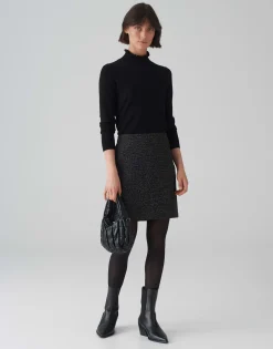 Kokerrok Ravenna Spotted Zwart Online Bestellen*OPUS Hot
