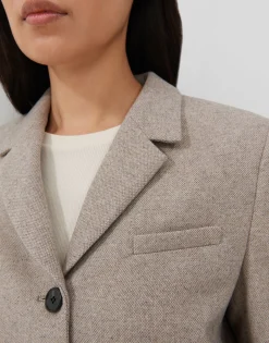 Korte Blazer Naine Beige Online Bestellen*OPUS Cheap
