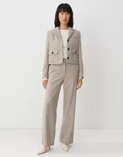 Korte Blazer Naine Beige Online Bestellen*OPUS Cheap