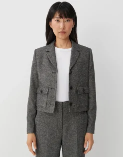 Korte Blazer Naine Grijs Online Bestellen*OPUS Best