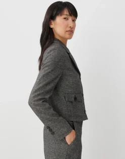 Korte Blazer Naine Grijs Online Bestellen*OPUS Best
