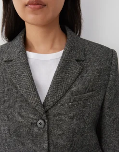Korte Blazer Naine Grijs Online Bestellen*OPUS Best