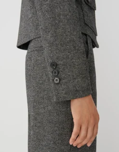 Korte Blazer Naine Grijs Online Bestellen*OPUS Best