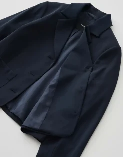 Korte Blazer Nyoto Blauw Online Bestellen*OPUS Cheap
