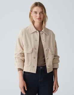 Korte Jas Hennja Beige Online Bestellen*OPUS Hot