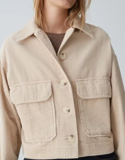 Korte Jas Hennja Beige Online Bestellen*OPUS Hot