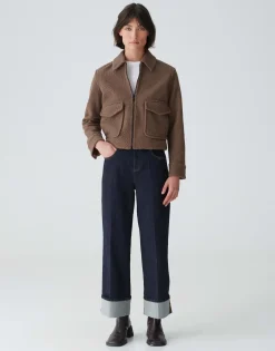 Korte Jas Holma Bruin Online Bestellen*OPUS Cheap