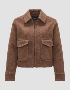Korte Jas Holma Bruin Online Bestellen*OPUS Cheap