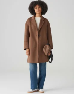 Korte Mantel Hatilde Bruin Online Bestellen*OPUS Shop