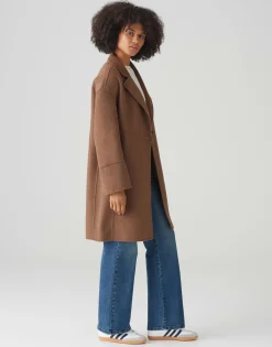 Korte Mantel Hatilde Bruin Online Bestellen*OPUS Shop
