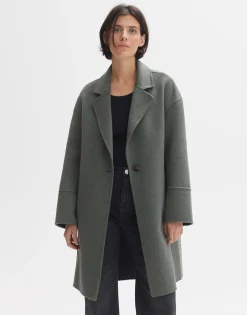 Korte Mantel Hatilde Groen Online Bestellen*OPUS Store
