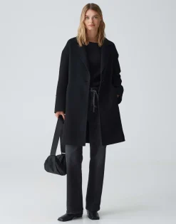 Korte Mantel Hatilde Zwart Online Bestellen*OPUS Outlet
