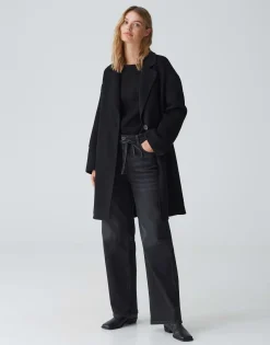 Korte Mantel Hatilde Zwart Online Bestellen*OPUS Outlet