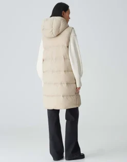Lange Bodywarmer Wigilo Beige Online Bestellen*OPUS Store