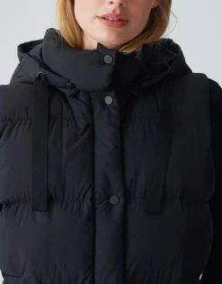 Lange Bodywarmer Wigilo Zwart Online Bestellen*OPUS Sale