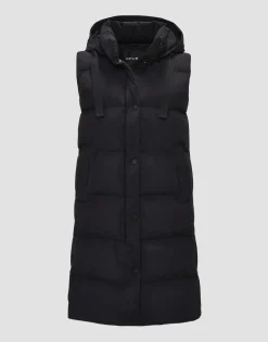 Lange Bodywarmer Wigilo Zwart Online Bestellen*OPUS Sale