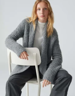 Lang Vest Dulina Grijs Online Bestellen*OPUS Sale