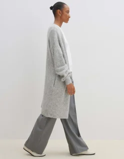 Lang Vest Taleja Grijs Online Bestellen*OPUS Cheap