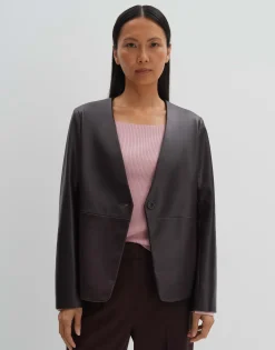 Leren Blazer Noebe Rood Online Bestellen*OPUS Outlet