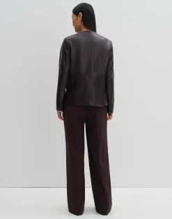 Leren Blazer Noebe Rood Online Bestellen*OPUS Outlet
