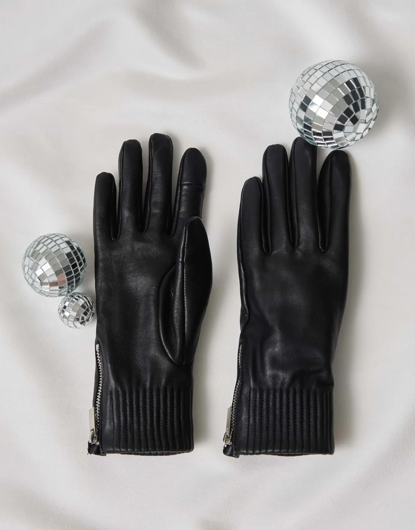 Leren Handschoen Alettio Gloves Zwart Online Bestellen*OPUS Flash Sale