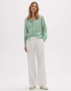 Linnen Broek Milis Wit Online Bestellen*OPUS Online