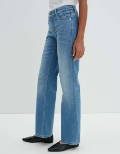 Long Flared Jeans Carie Blauw Online Bestellen*OPUS Sale
