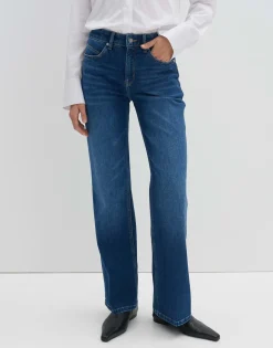 Long Flared Jeans Carie Iconic Blauw Online Bestellen*OPUS Hot