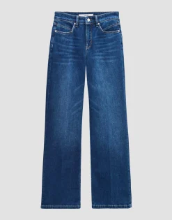 Long Flared Jeans Carie Iconic Blauw Online Bestellen*OPUS Hot