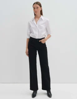 Long Flared Jeans Carie Iconic Zwart Online Bestellen*OPUS Clearance