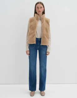 Long Flared Jeans Carie Utility Blauw Online Bestellen*OPUS Cheap