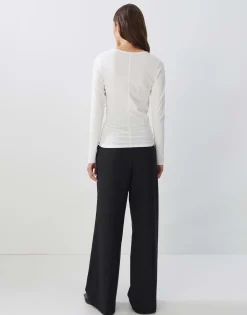 Longsleeve Kalia Wit Online Bestellen*OPUS Fashion