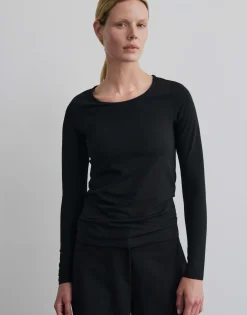 Longsleeve Kalia Zwart Online Bestellen*OPUS Best Sale