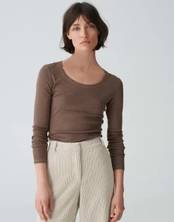 Longsleeve Sorana Bruin Online Bestellen*OPUS Best Sale
