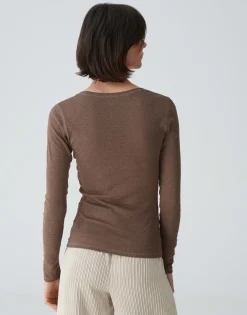 Longsleeve Sorana Bruin Online Bestellen*OPUS Best Sale