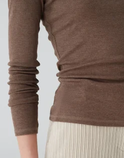 Longsleeve Sorana Bruin Online Bestellen*OPUS Best Sale