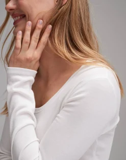 Longsleeve Sorana Wit Online Bestellen*OPUS Discount